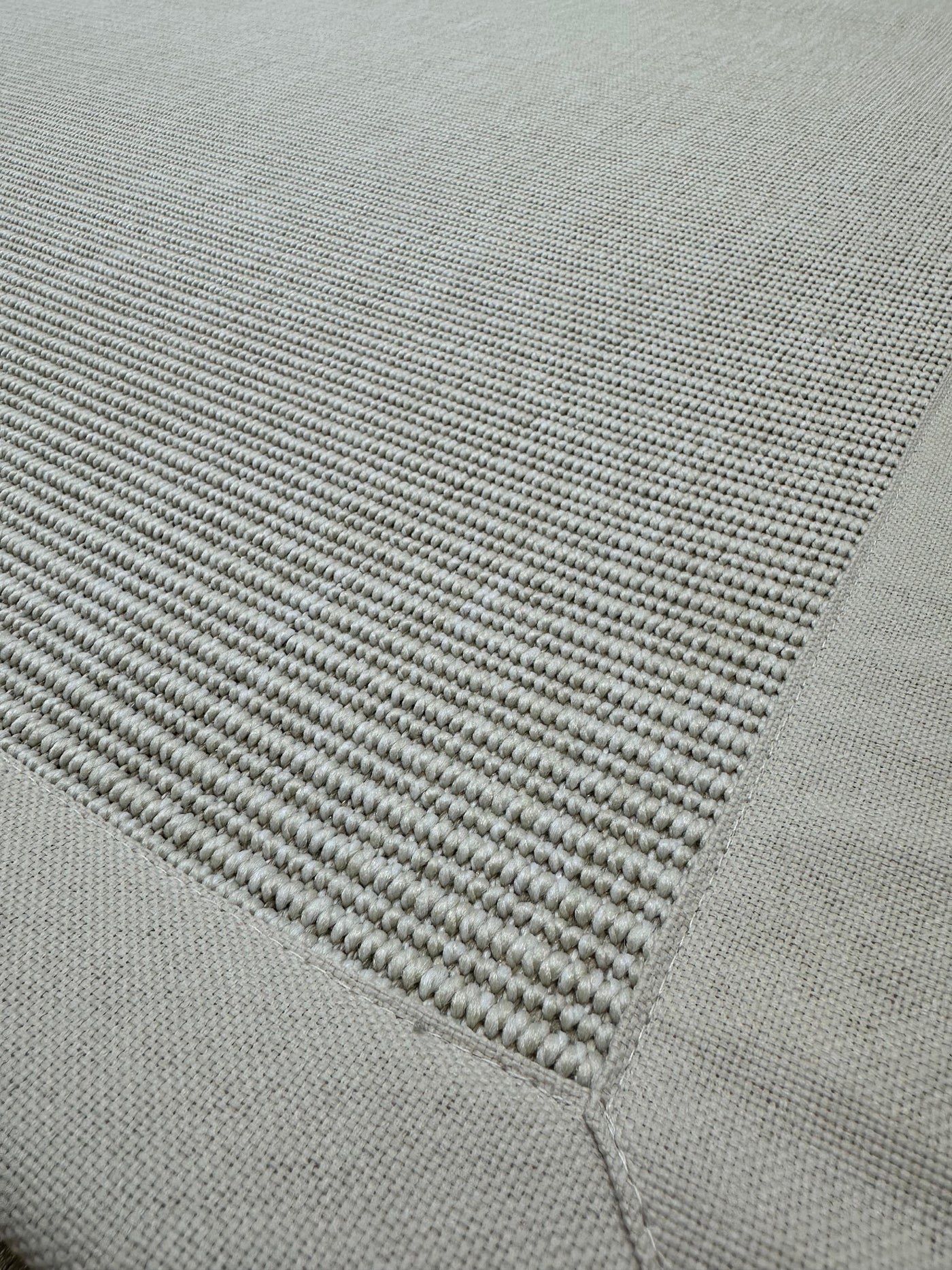 Rugland RL04 Beyaz/Bej Bordür Sisal Halı