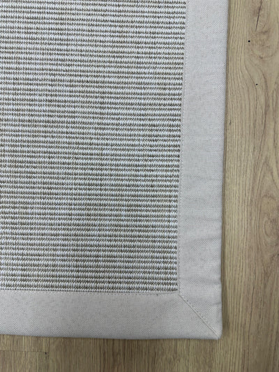 Rugland RL04 Beyaz/Bej Bordür Sisal Halı