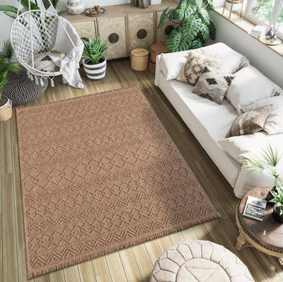 Bravvo BR004 Kahverengi Dekoratif Halı ✂️