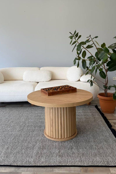 RUGSİS Sisal Leke Tutmaz Yıkanabilir Gri Halı Kilim