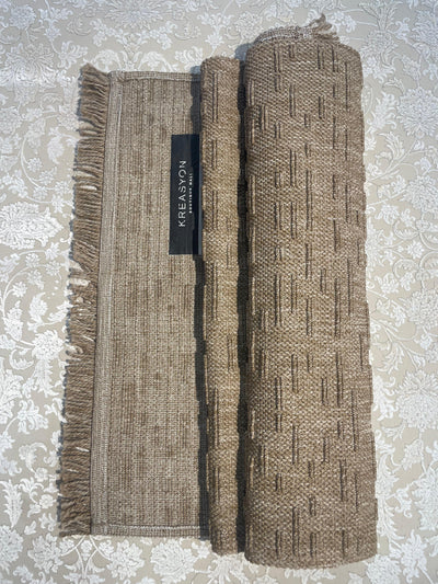 Bravvo BR002 Kahverengi Dekoratif Halı ✂️