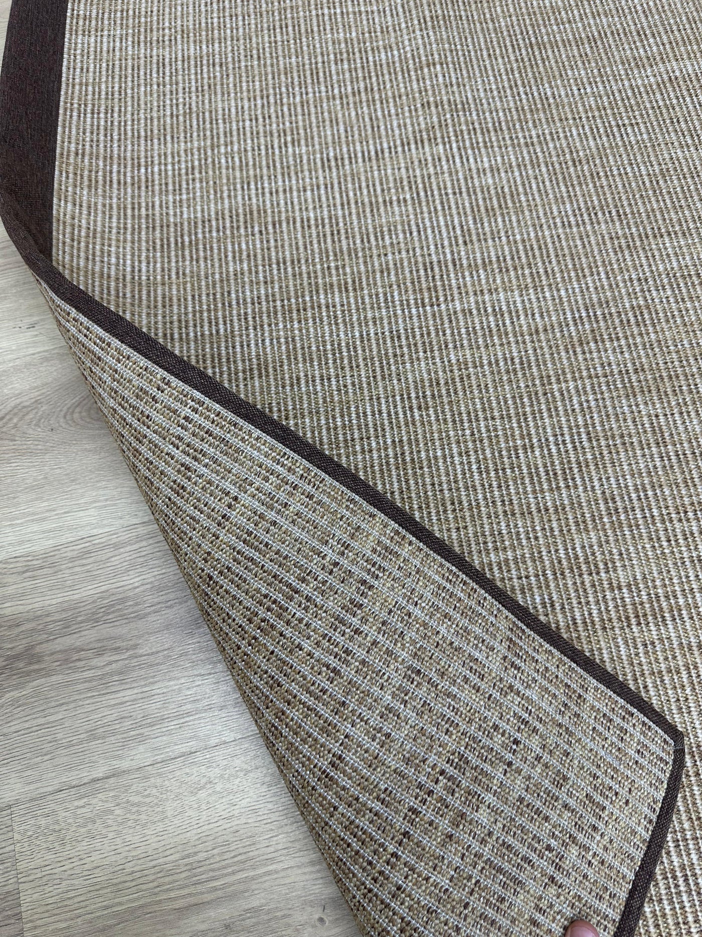 Rugland RL03 Kahve Bordür Sisal Halı