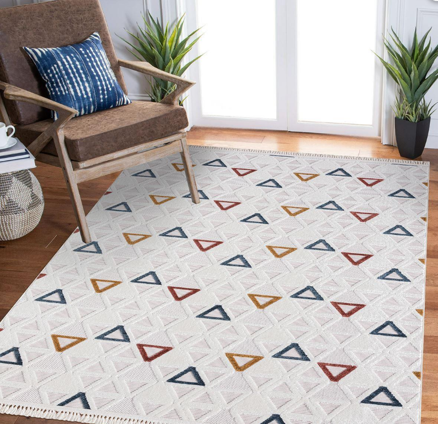 CESS CES04 GEOMETRİK DESEN HALI✂️