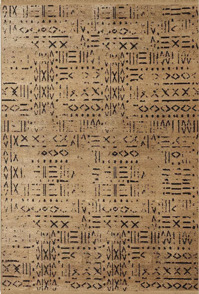 İSKANDİNAV DESEN MODERN HARDAL ŞÖNİL KİLİM