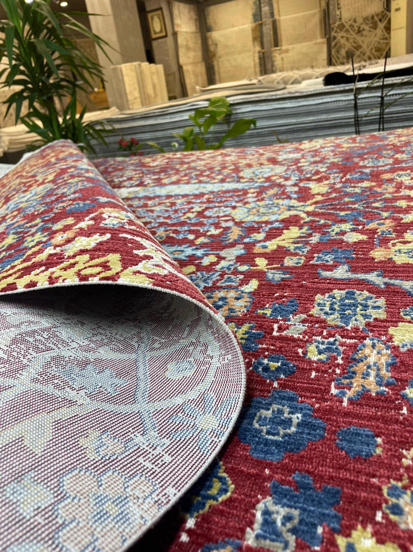 Antique AN004 Çok Renkli Hav Toz Vermez Halı