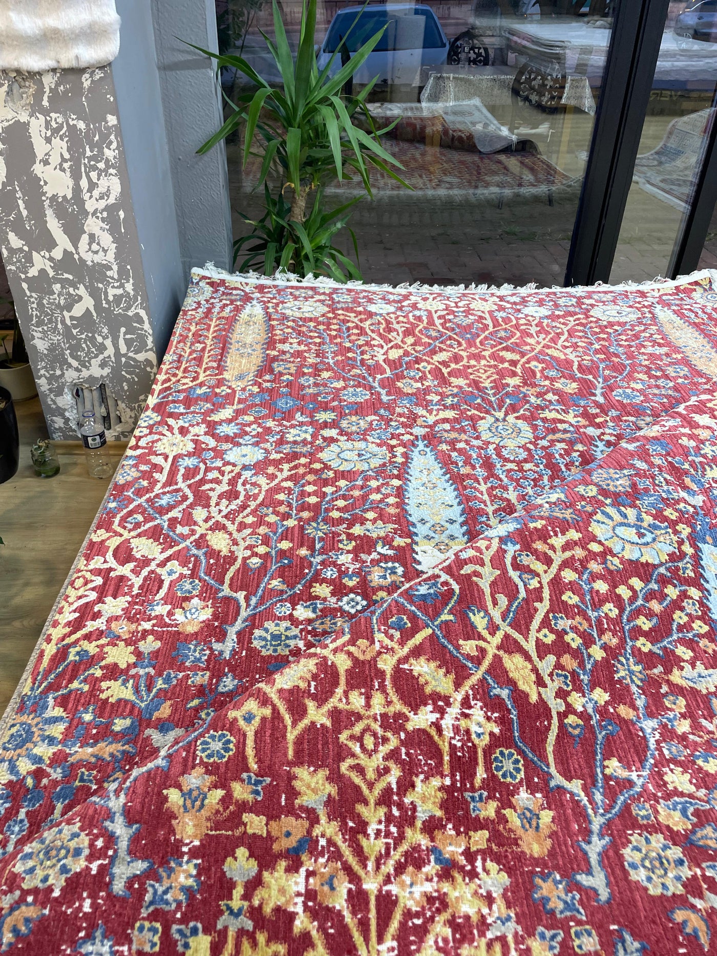 Antique AN004 Çok Renkli Hav Toz Vermez Halı