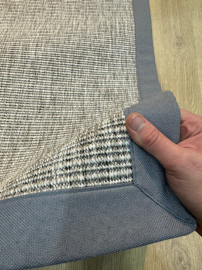 Rugland RL01 Mavi Bordür Sisal Halı