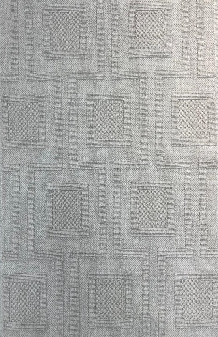 Bravvo BR008 Geometrik Krem Dekoratif Halı ✂️