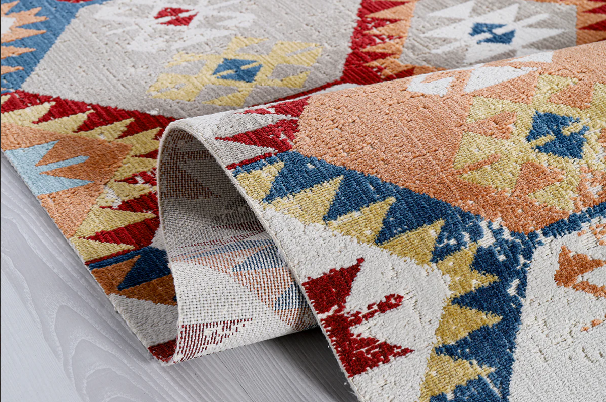 Antique AN002 Çok Renkli Hav Toz Vermez Halı