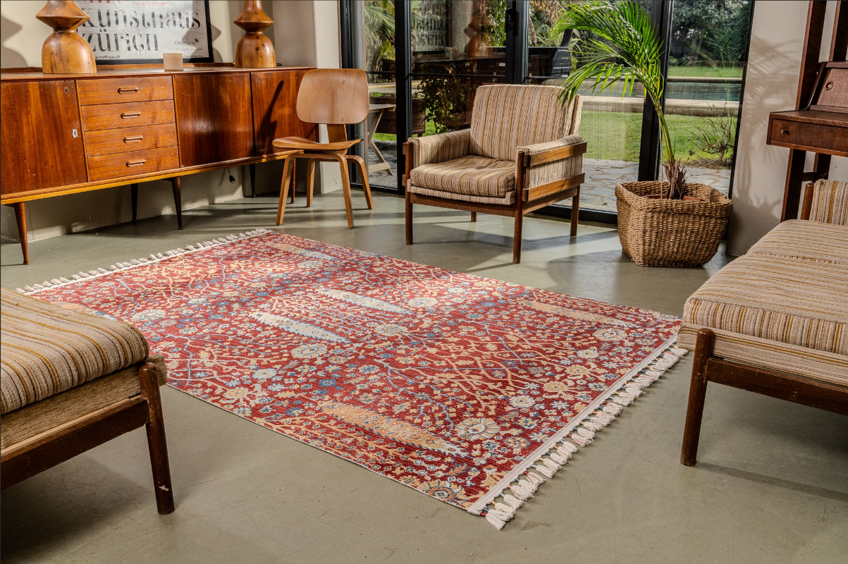 Antique AN004 Çok Renkli Hav Toz Vermez Halı