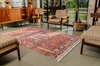 Antique AN004 Çok Renkli Hav Toz Vermez Halı