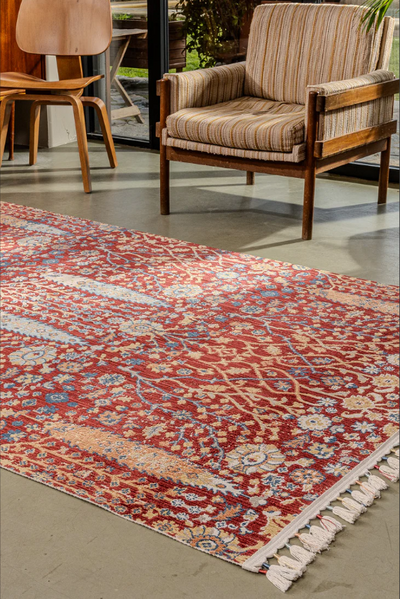 Antique AN004 Çok Renkli Hav Toz Vermez Halı