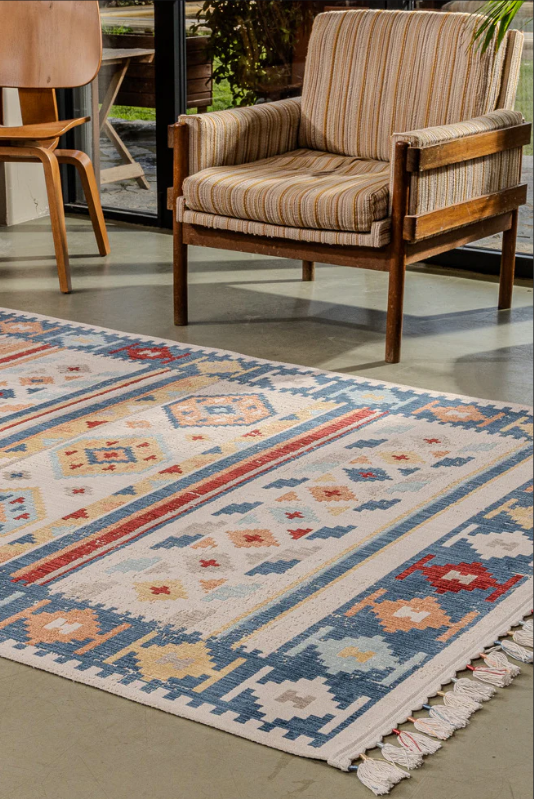 Antique AN006 Çok Renkli Hav Toz Vermez Halı