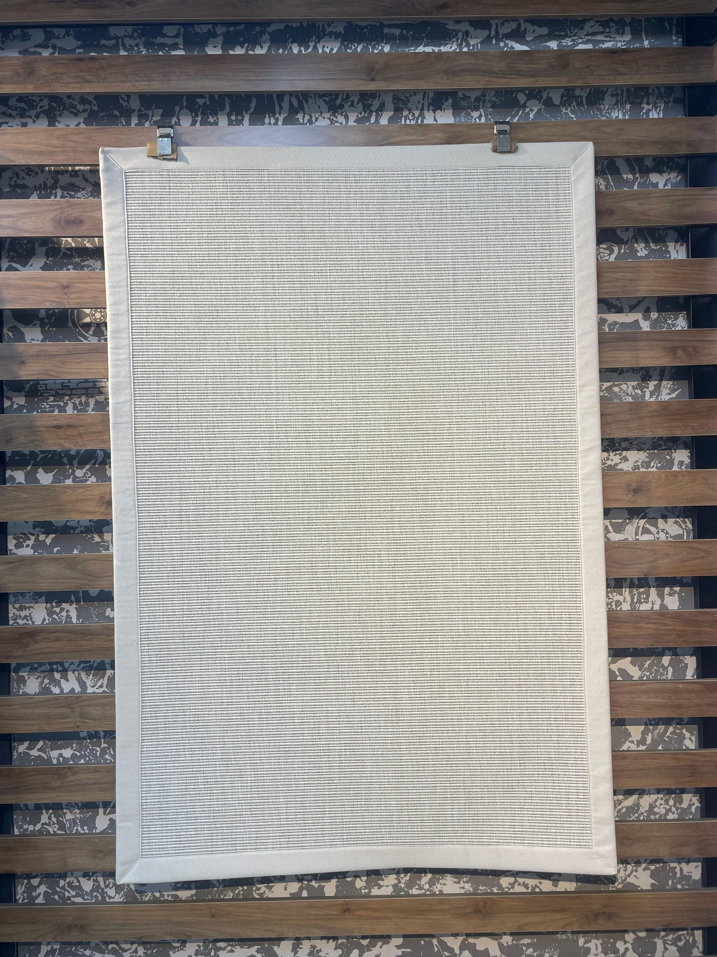 Rugland RL04 Beyaz/Bej Bordür Sisal Halı