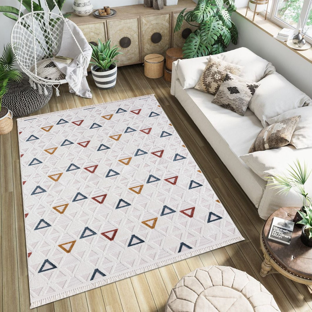 CESS CES04 GEOMETRİK DESEN HALI✂️