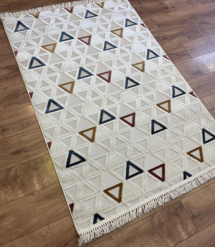 CESS CES04 GEOMETRİK DESEN HALI✂️