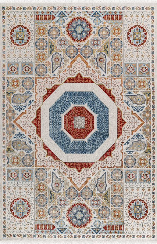 Antique CO003 Çok Renkli Hav Toz Vermez Halı