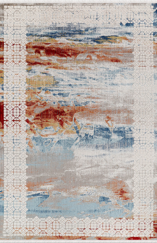 Antique  CO006 Çok Renkli Hav Toz Vermez Halı