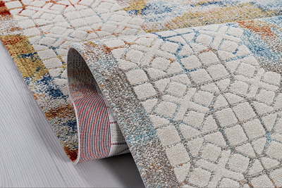 Antique  CO006 Çok Renkli Hav Toz Vermez Halı