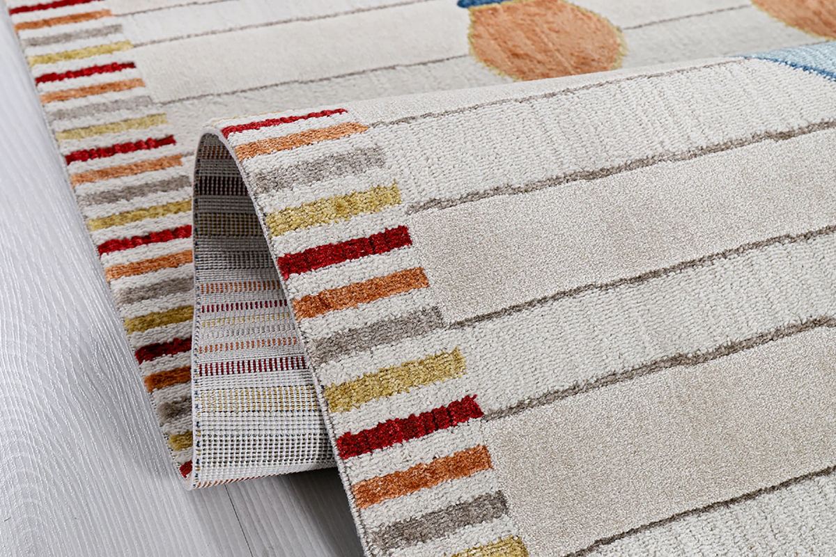 Antique CO007 Çok Renkli Hav Toz Vermez Halı