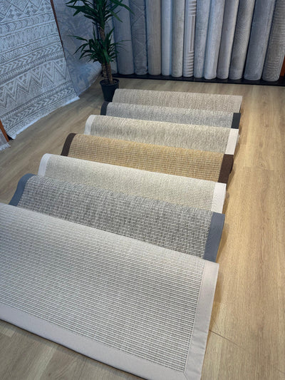 Rugland RL03 Kahve Bordür Sisal Halı