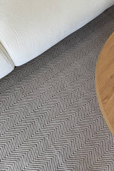 RUGSİS Sisal Leke Tutmaz Yıkanabilir Krem Halı Kilim