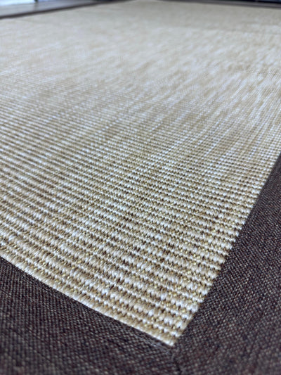 Rugland RL03 Kahve Bordür Sisal Halı