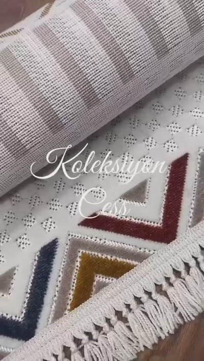 Cess CES03 İSKANDİNAV DESEN HALI✂️